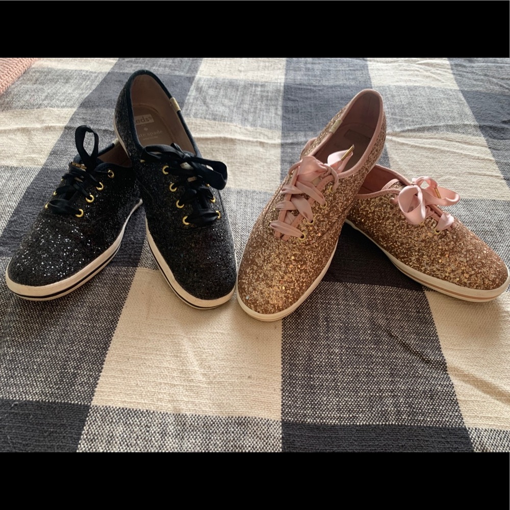 Kate spade glitter keds 8.5